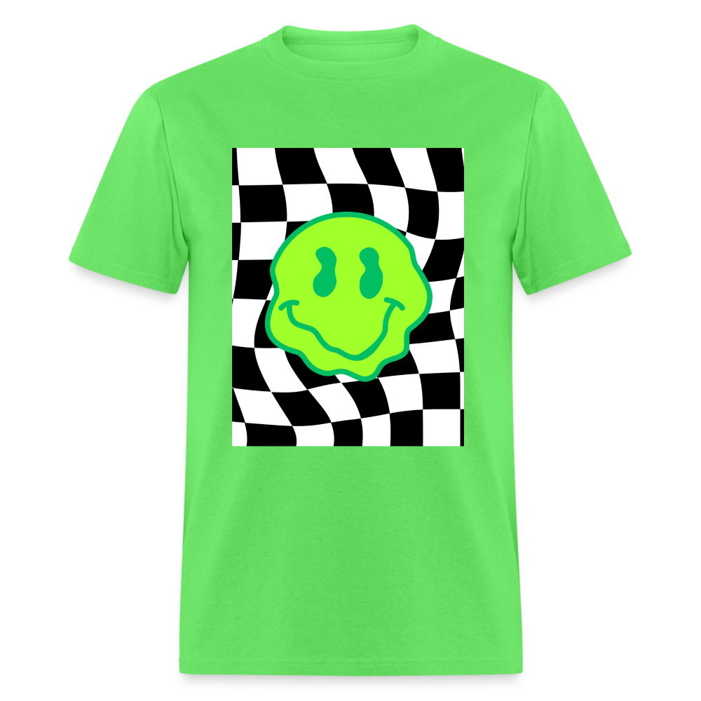 Smiley Unisex Classic T-Shirt - kiwi