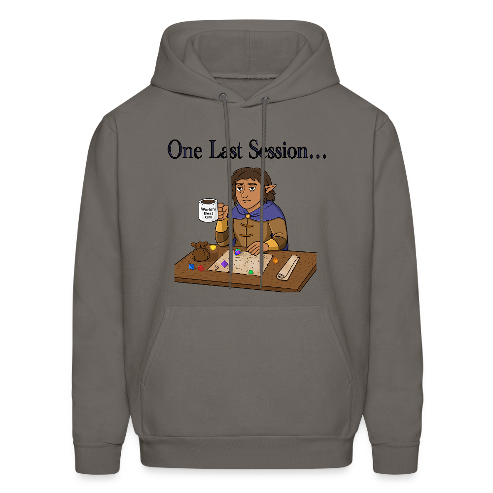 One Last Session Hoodie - asphalt gray