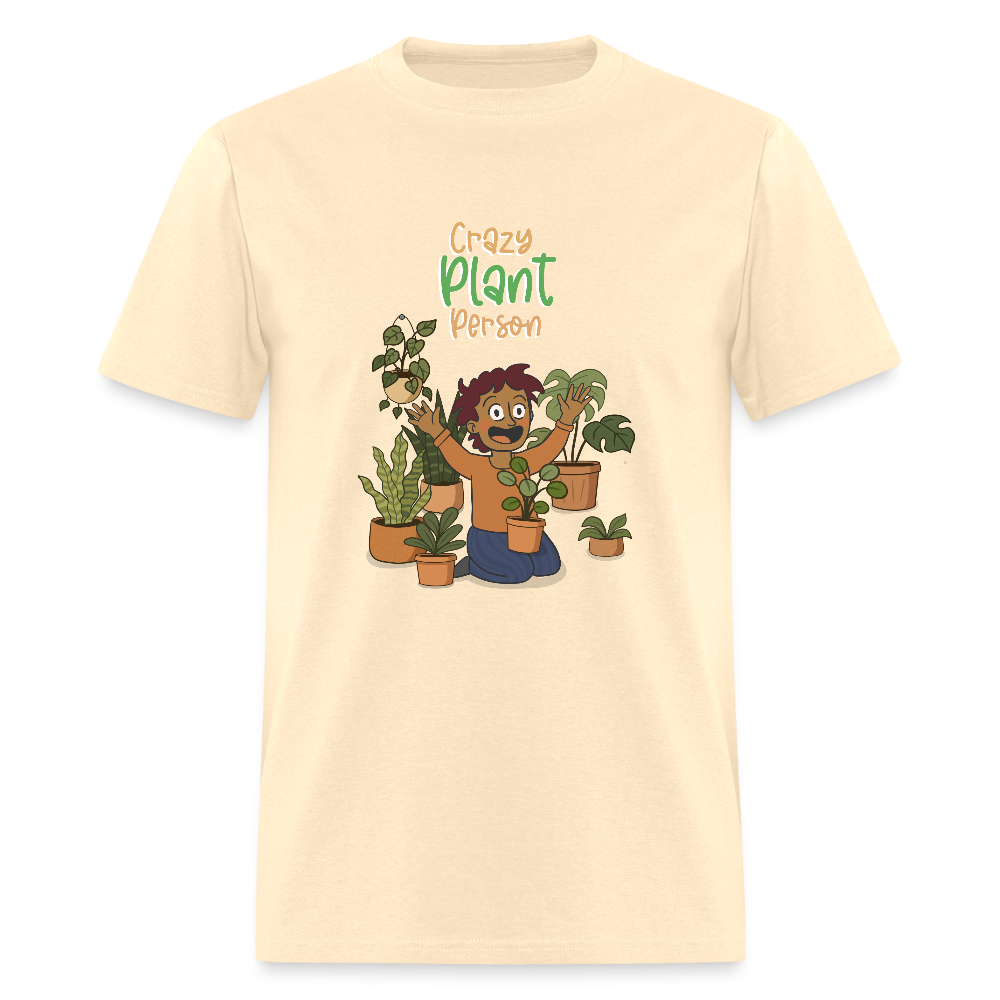 Crazy Plant Person T-Shirt - natural