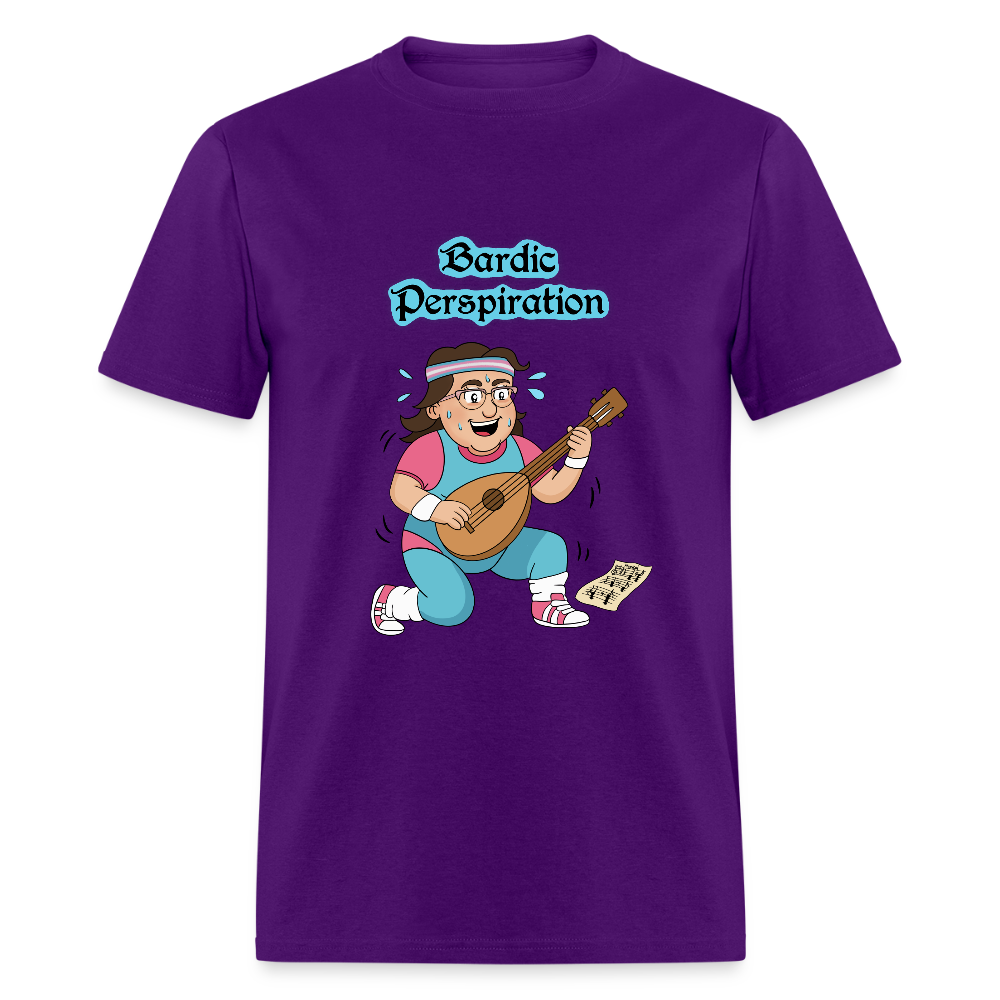 Bardic Perspiration Classic T-Shirt - purple