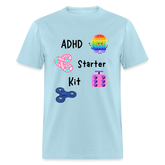 ADHD Unisex Classic T-Shirt - powder blue