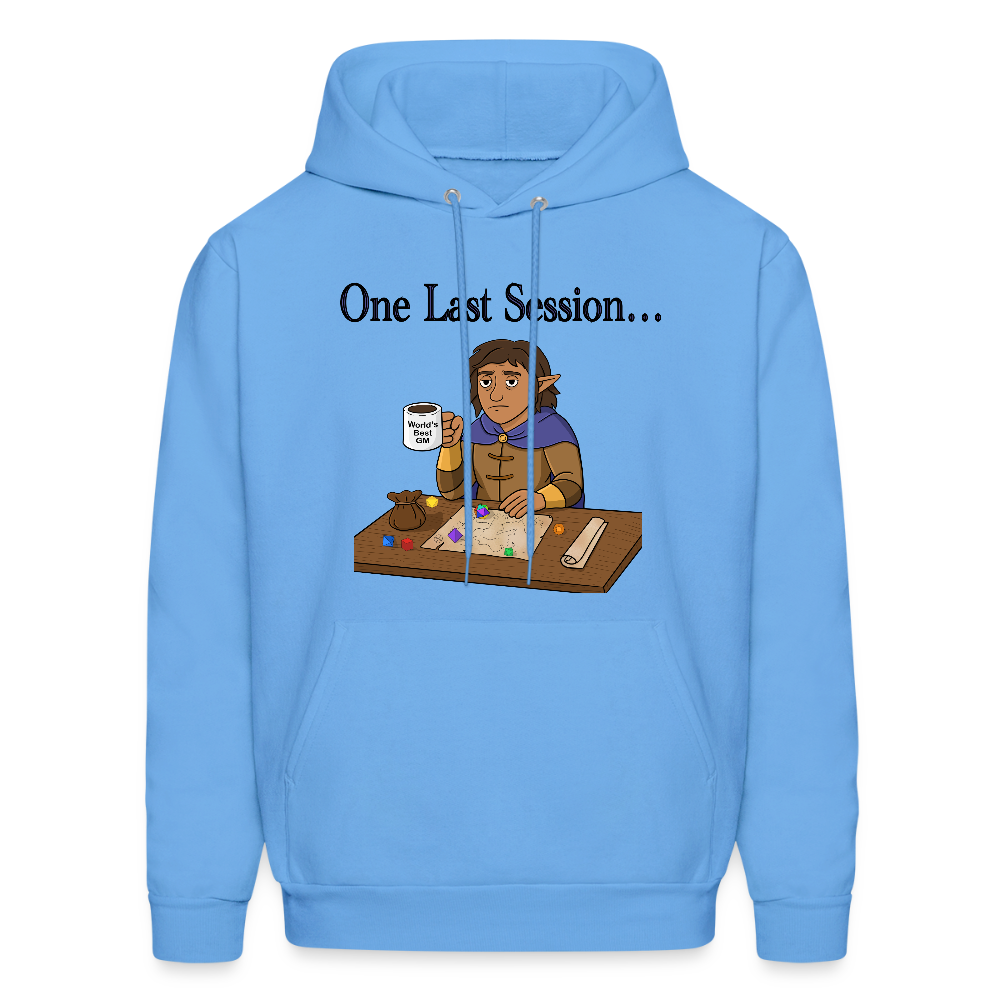 One Last Session Hoodie - carolina blue