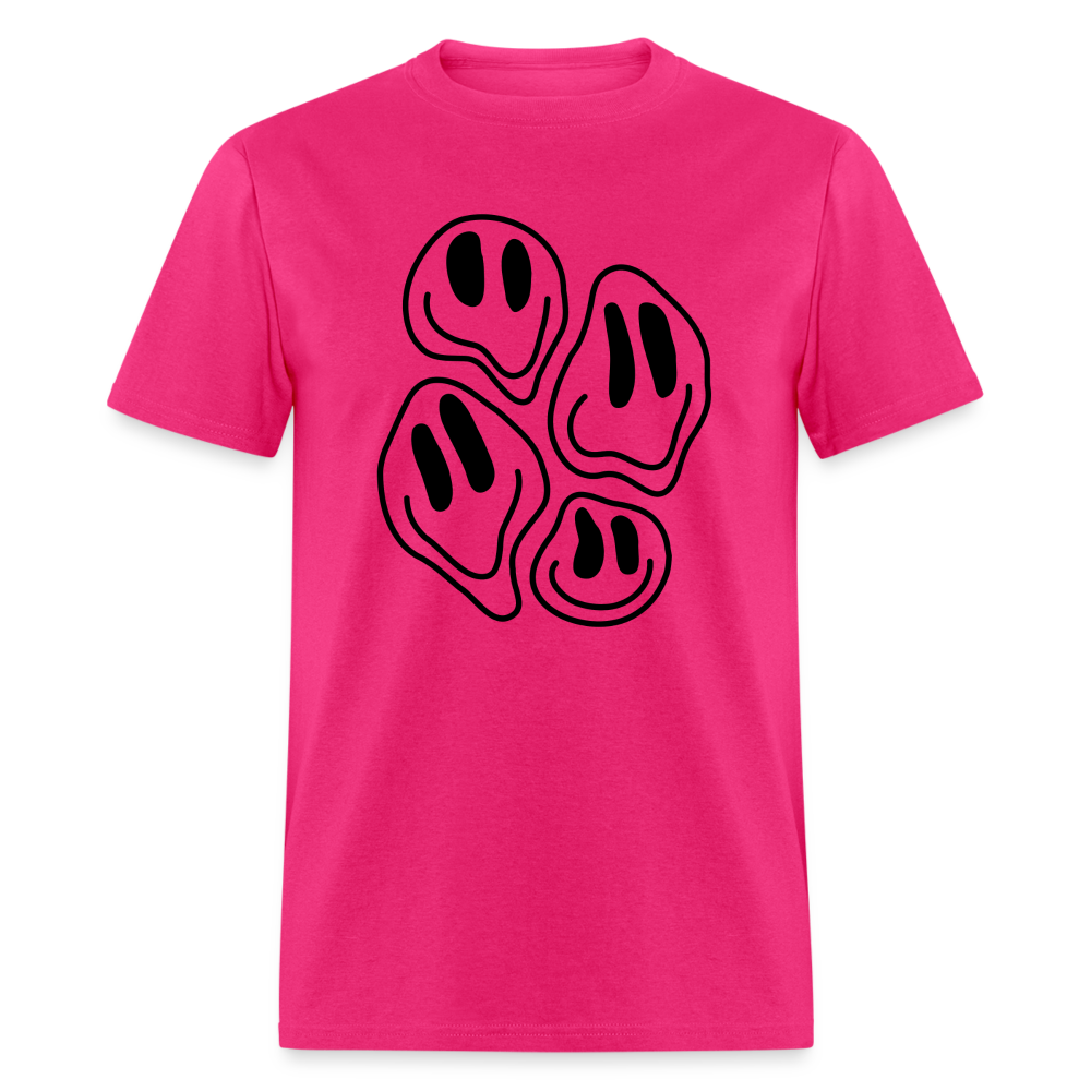 Droopy Smiles Unisex Classic T-Shirt - fuchsia