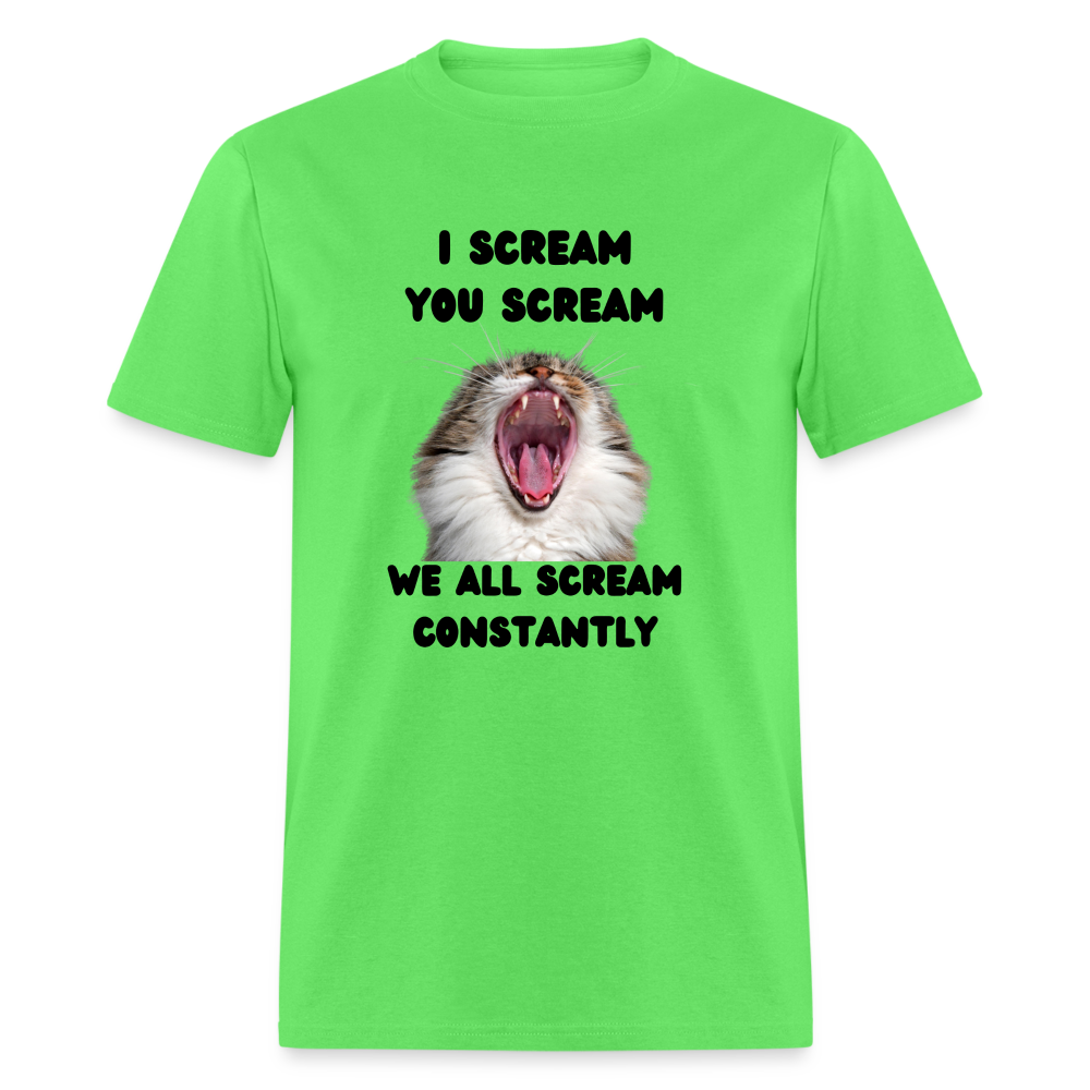 We all scream Unisex Classic T-Shirt - kiwi