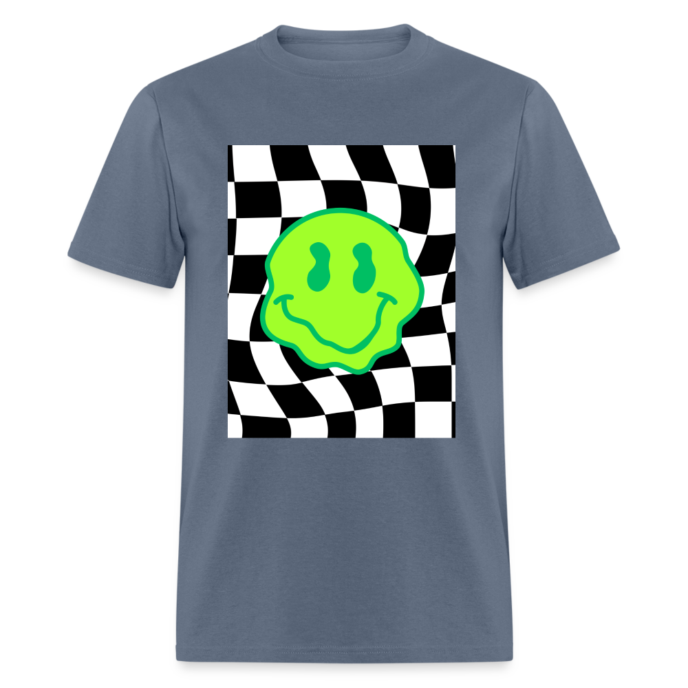 Smiley Unisex Classic T-Shirt - denim