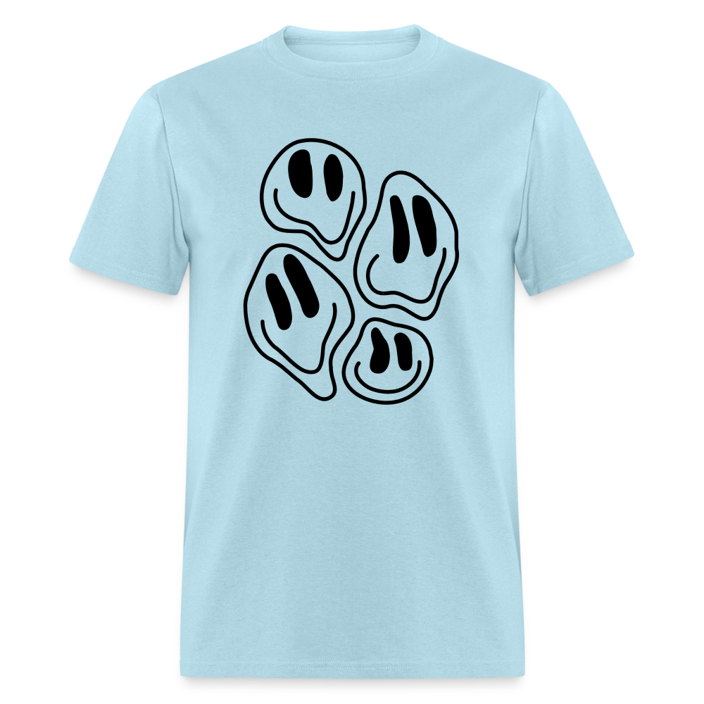Droopy Smiles Unisex Classic T-Shirt - powder blue