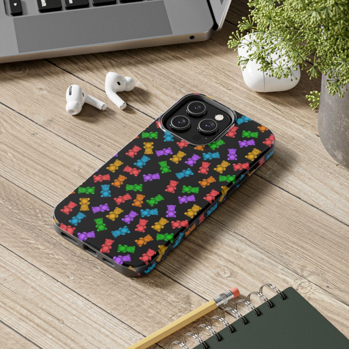 Gummy Bear Phone Case - Black