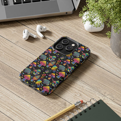 Just a Fungi Phone Case - Black