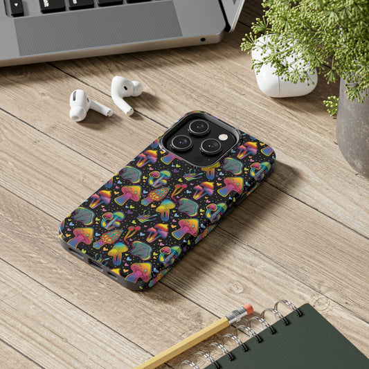 Just a Fungi Phone Case - Black