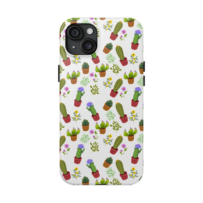 Cactus and Friends Phone Case - White