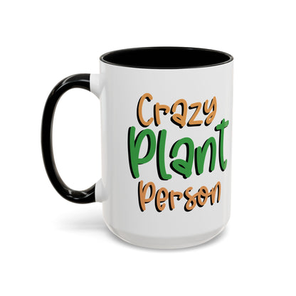 Crazy Plant Person Coffee Mug