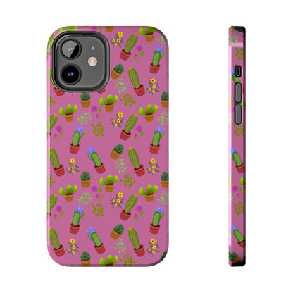 Pink Cactus and Friends Phone Case
