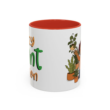 Crazy Plant Person Coffee Mug