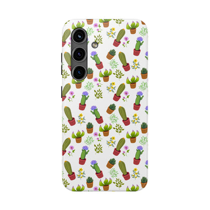 Cactus and Friends Phone Case - White