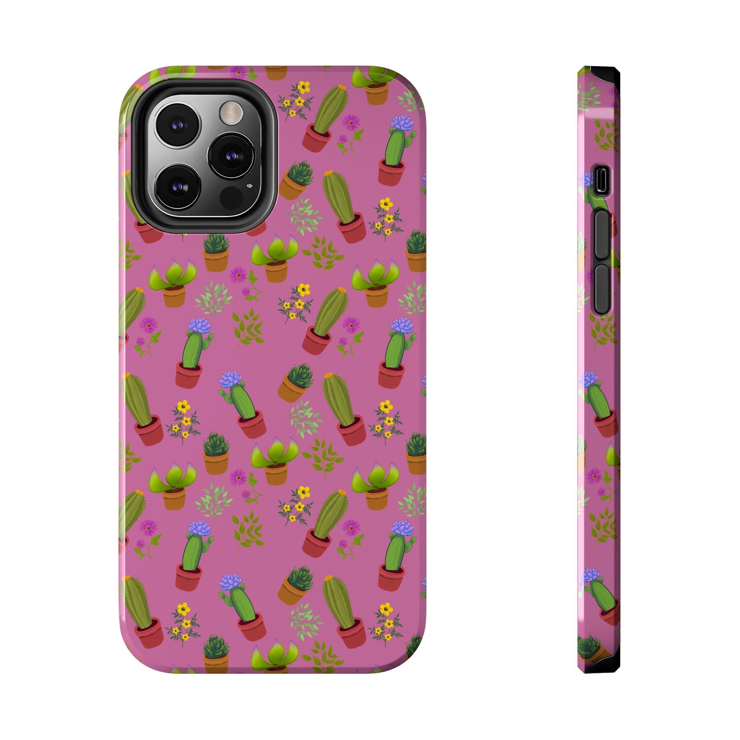 Pink Cactus and Friends Phone Case