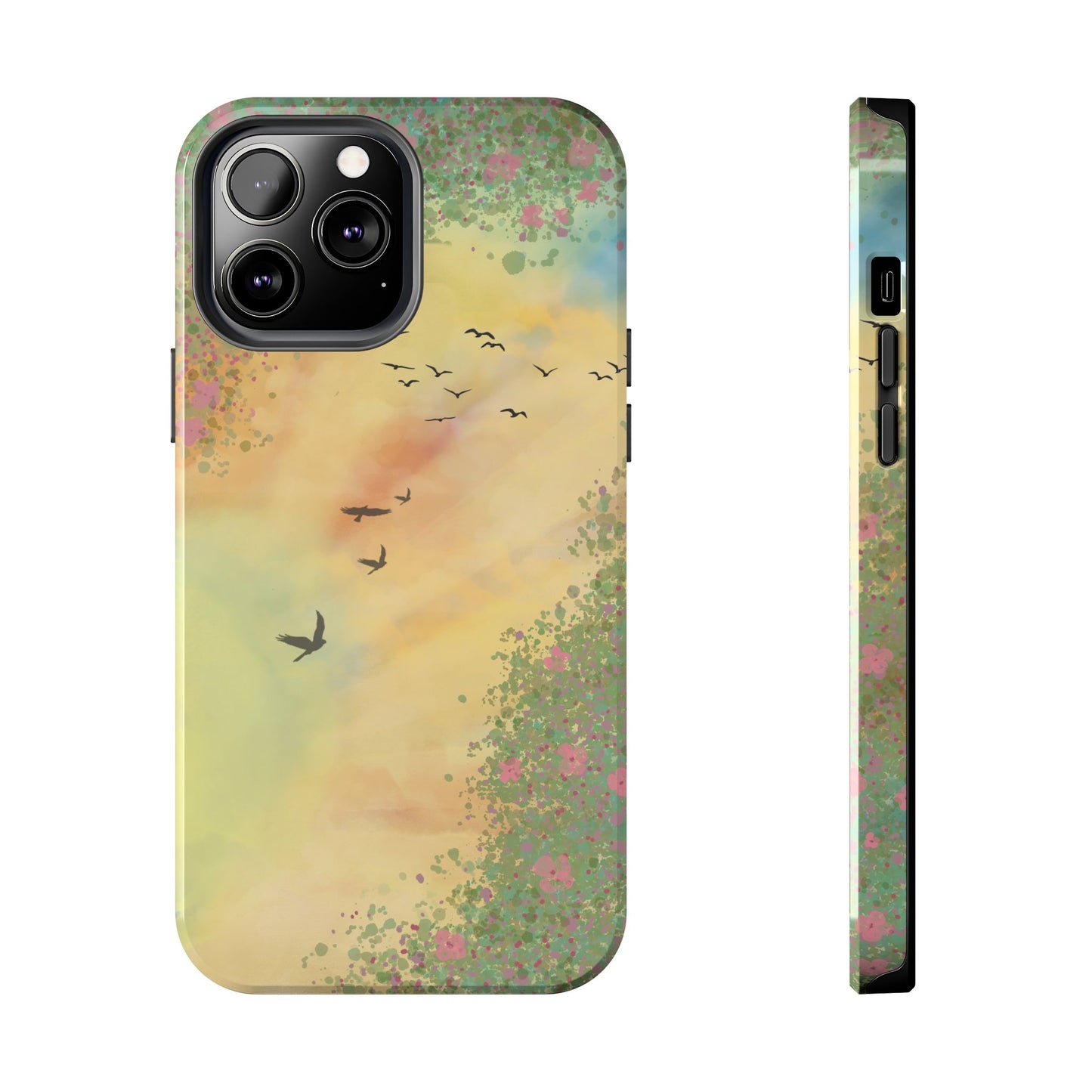 Through the Garden Window Tough Phone Case