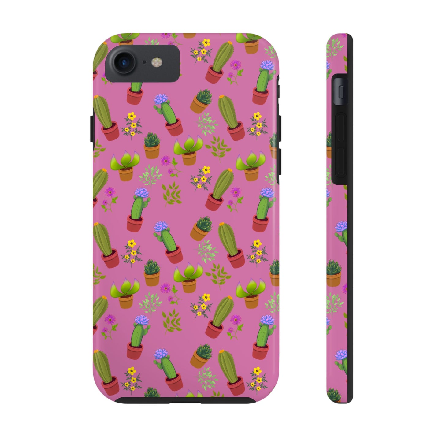 Pink Cactus and Friends Phone Case