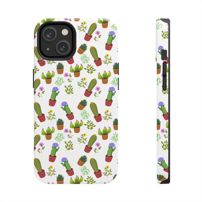Cactus and Friends Phone Case - White