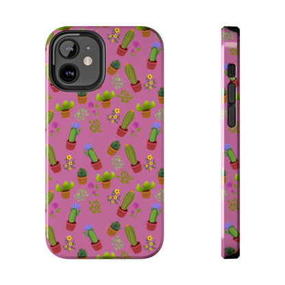 Pink Cactus and Friends Phone Case