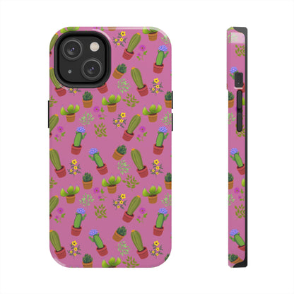 Pink Cactus and Friends Phone Case