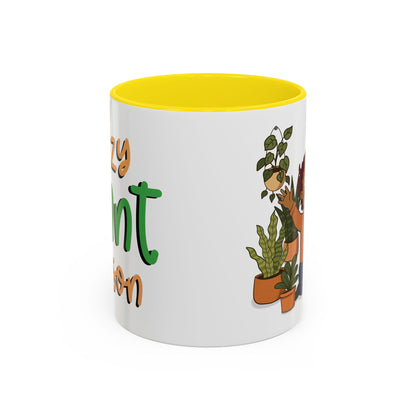 Crazy Plant Person Coffee Mug