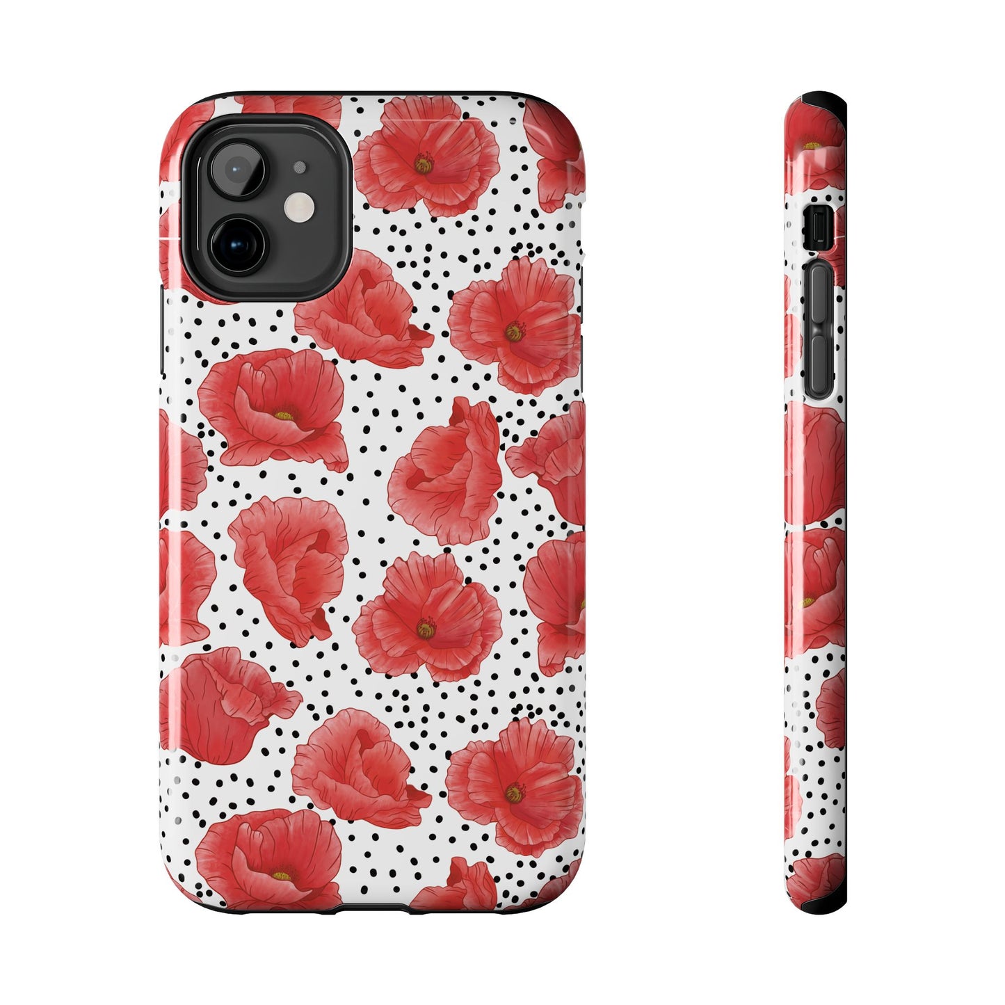 Perfect Poppies Phone Case - White - The Louann Collection