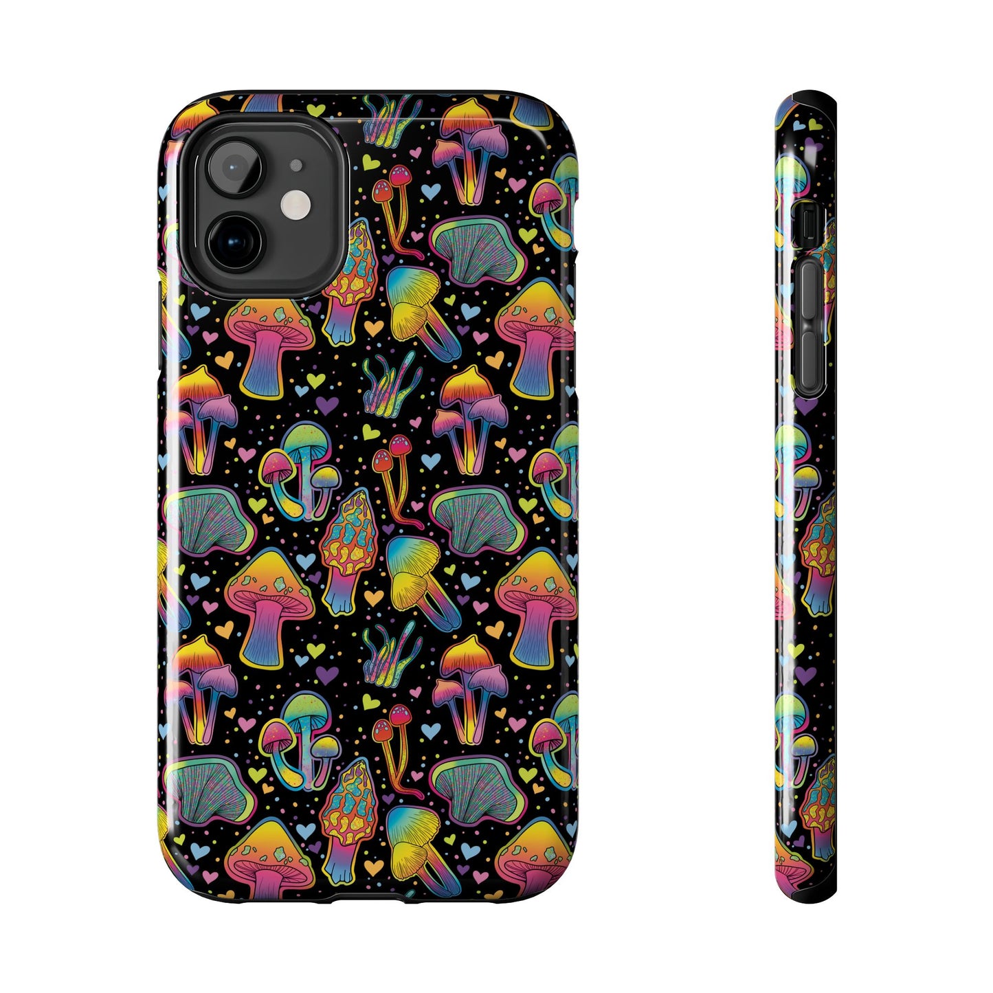 Just a Fungi Phone Case - Black
