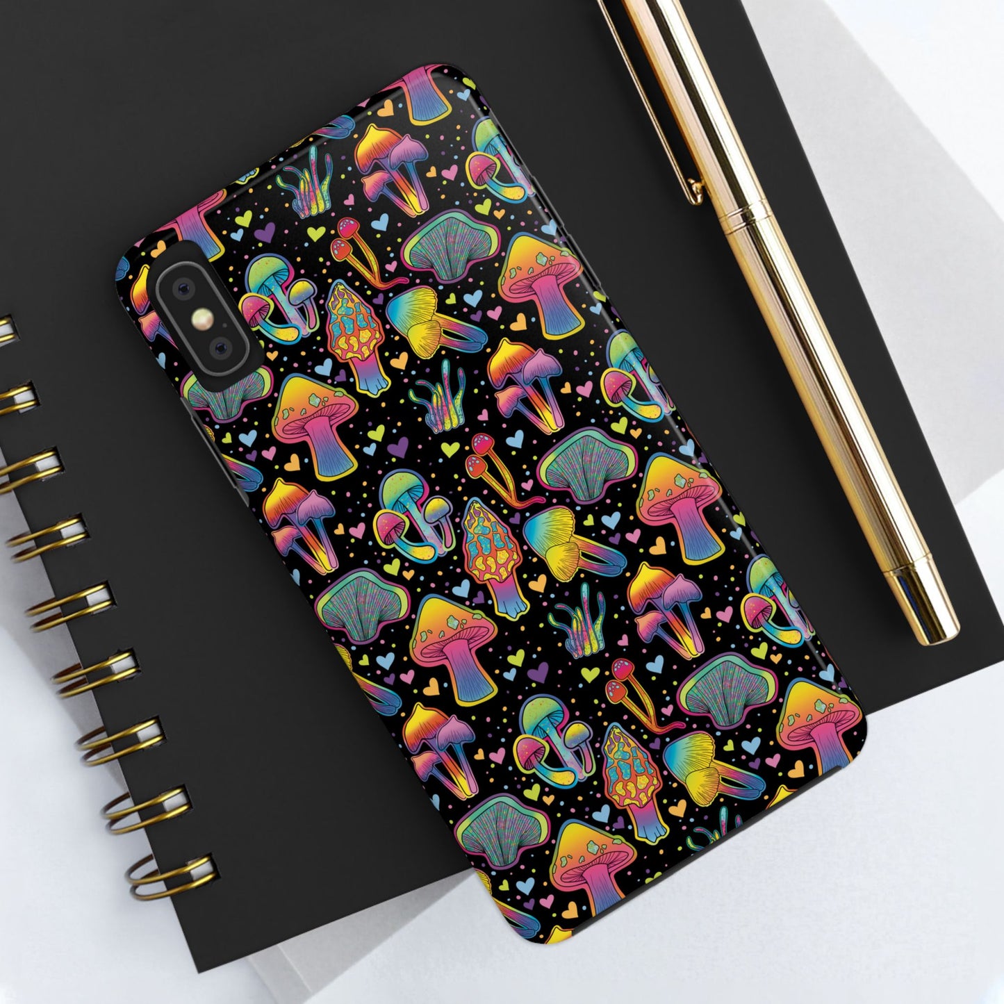Just a Fungi Phone Case - Black