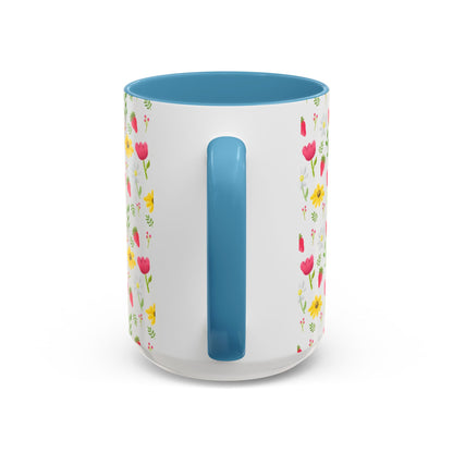 Berry Floral Coffee Mug