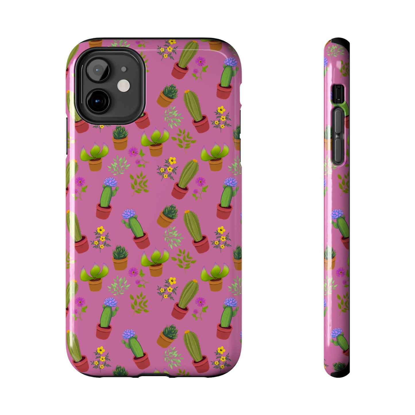 Pink Cactus and Friends Phone Case