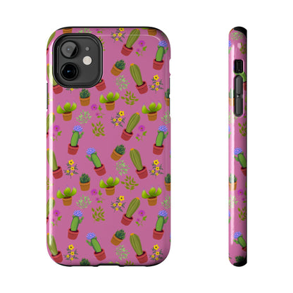 Pink Cactus and Friends Phone Case