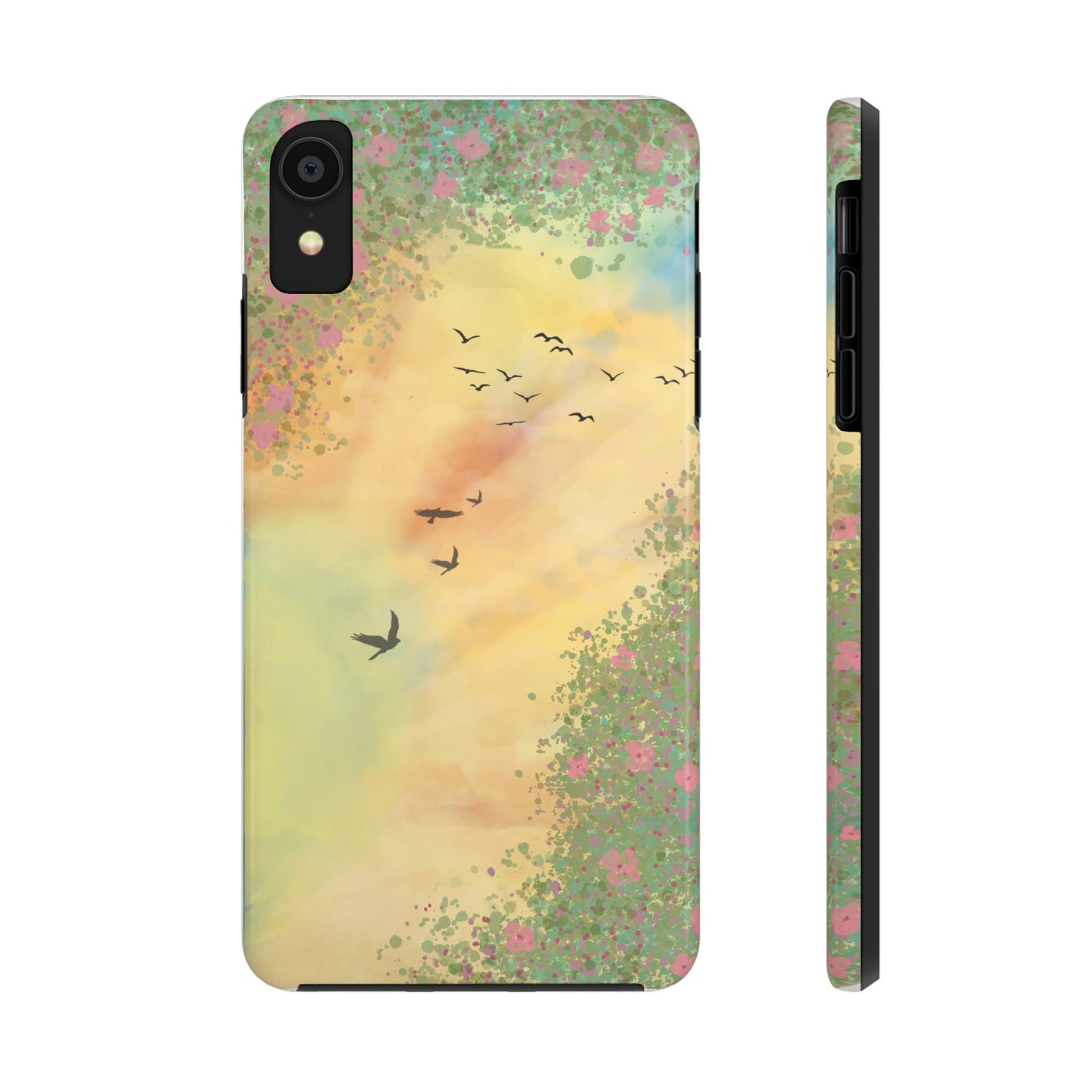 Through the Garden Window Tough Phone Case