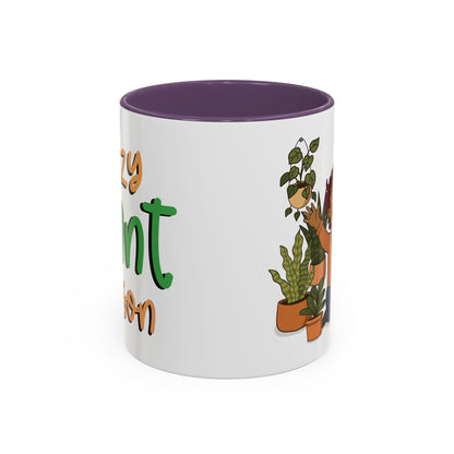 Crazy Plant Person Coffee Mug