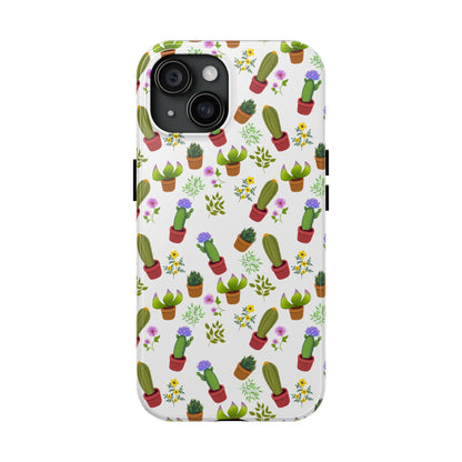 Cactus and Friends Phone Case - White
