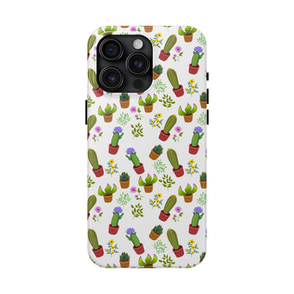 Cactus and Friends Phone Case - White