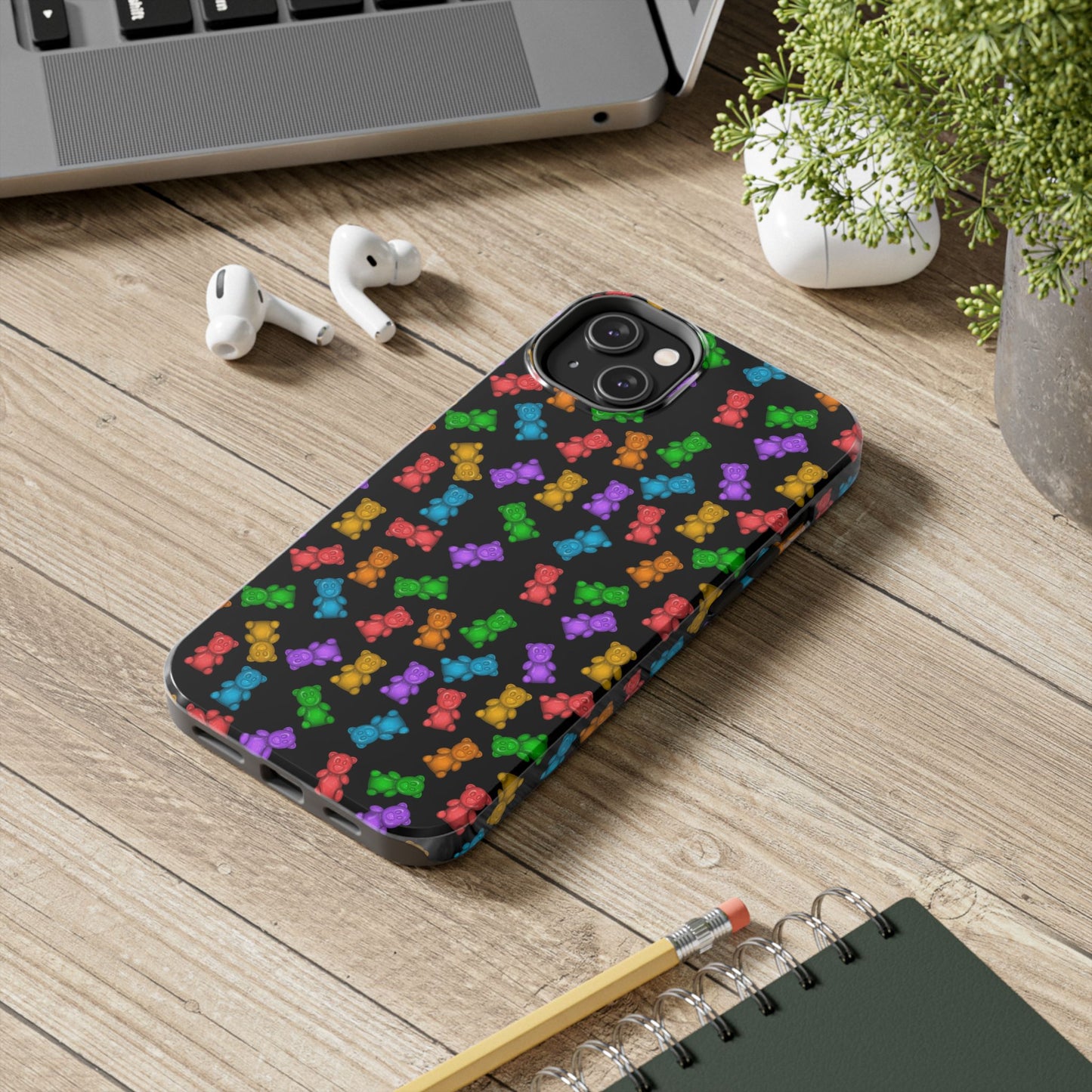 Gummy Bear Phone Case - Black