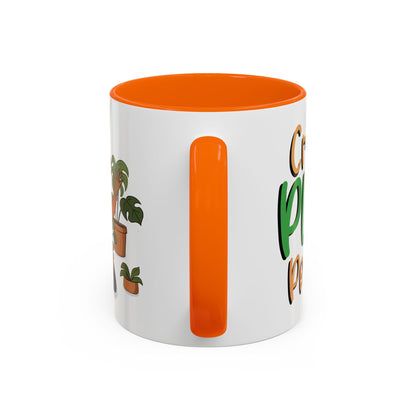 Crazy Plant Person Coffee Mug