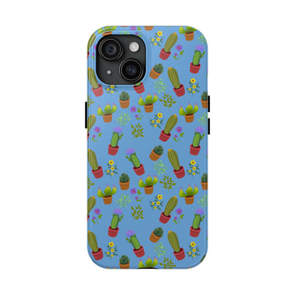 Blue Cactus and Friends Phone Case