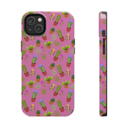 Pink Cactus and Friends Phone Case