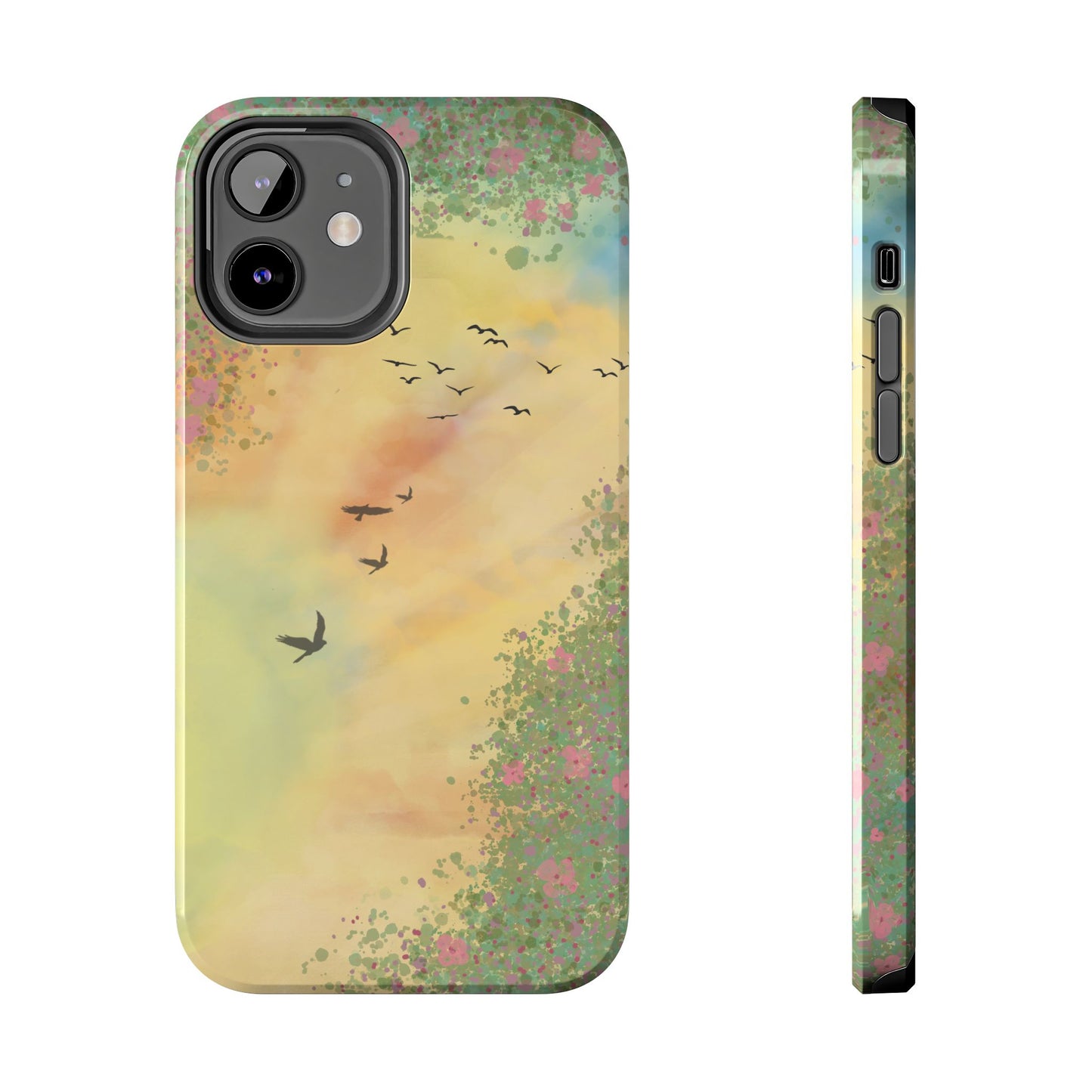 Through the Garden Window Tough Phone Case