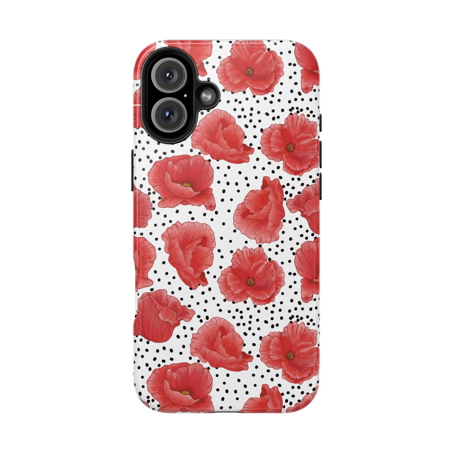 Perfect Poppies Phone Case - White - The Louann Collection