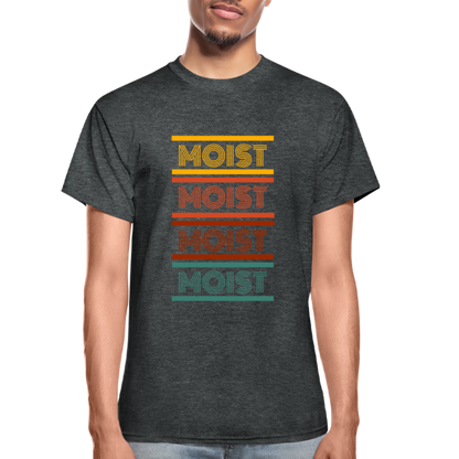 "Moist" Unisex Ultra Cotton Adult T-Shirt - deep heather