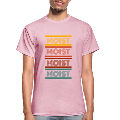 "Moist" Unisex Ultra Cotton Adult T-Shirt - light pink