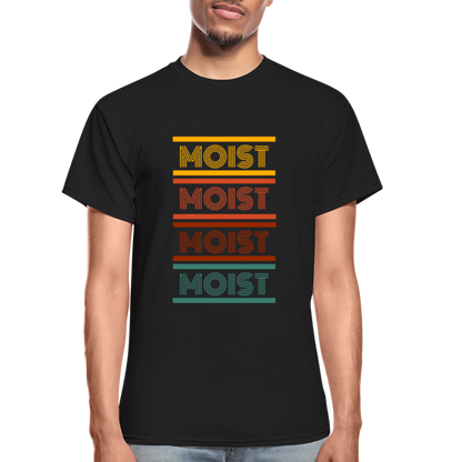"Moist" Unisex Ultra Cotton Adult T-Shirt - black