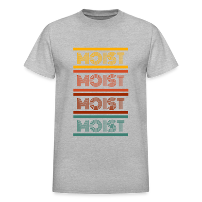 "Moist" Unisex Ultra Cotton Adult T-Shirt - heather gray