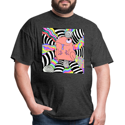 Acid Frogs Unisex Fruit of a Loom Classic T-Shirt - heather black