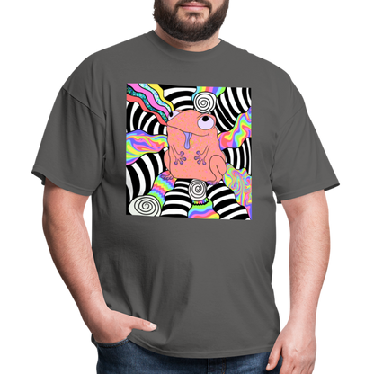 Acid Frogs Unisex Fruit of a Loom Classic T-Shirt - charcoal