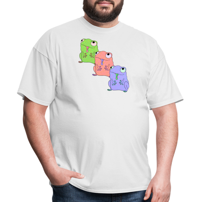 Froggy Friends Unisex Ultra Cotton Adult T-Shirt - white