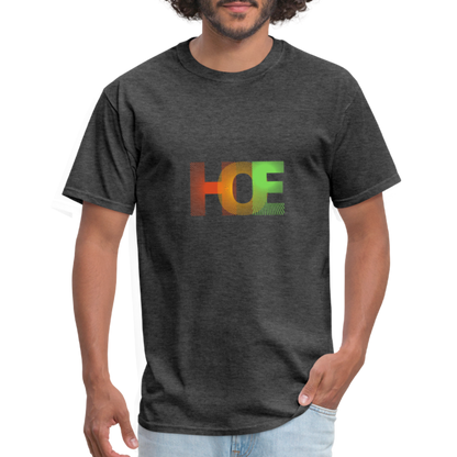 H.O.E unisex Fruit of the Loom classic T-shirt - heather black