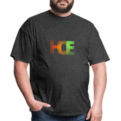 H.O.E unisex Fruit of the Loom classic T-shirt - heather black